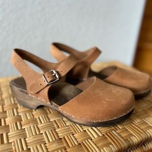 Lotta from Stockholm low wood leather clogs
